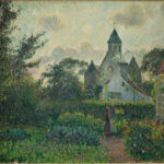 Eglise de Knocke di Camille Pissarro