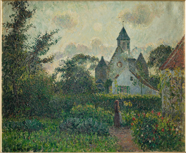 Eglise de Knocke di Camille Pissarro
