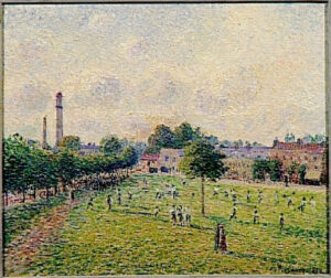 Kew Greens di Camille Pissarro