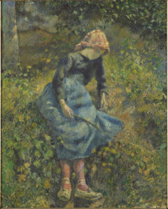 La Berg&egrave;re di Camille Pissarro