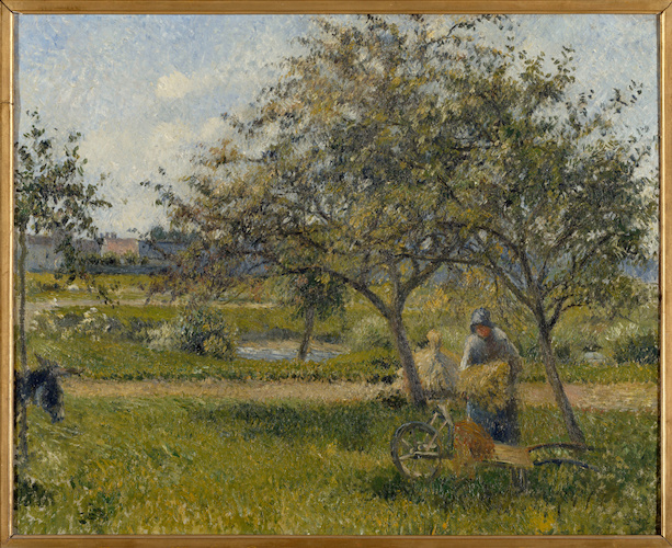 La Brouette, verger di Camille Pissarro