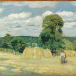 La Moisson di Camille Pissarro