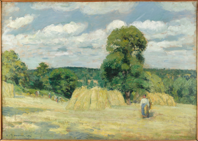 La Moisson di Camille Pissarro