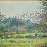 Soleil du matin, automne di Camille Pissarro