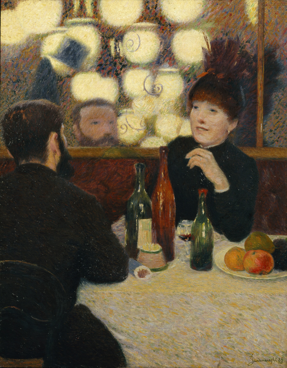 Café de la Nouvelle Athènes di Federico Zandomeneghi
