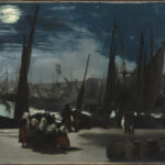 Clair de lune sur le port de Boulogne di Edouard Manet