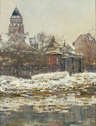 Eglise de Vétheuil di Claude Monet