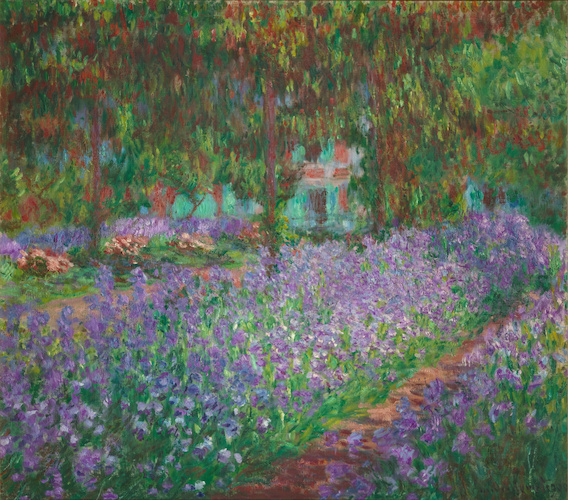 Le Jardin de l'artiste à Giverny di Claude Monet