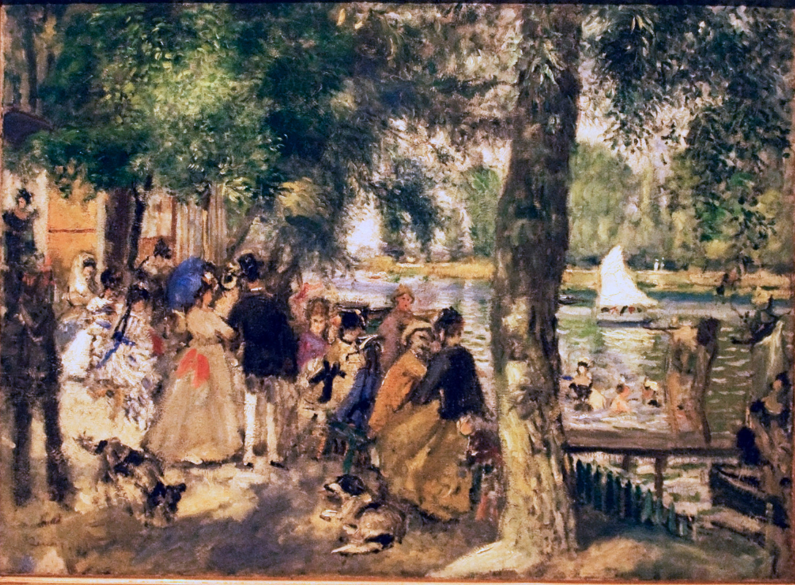 Bagno sulla Senna di Pierre-Auguste Renoir