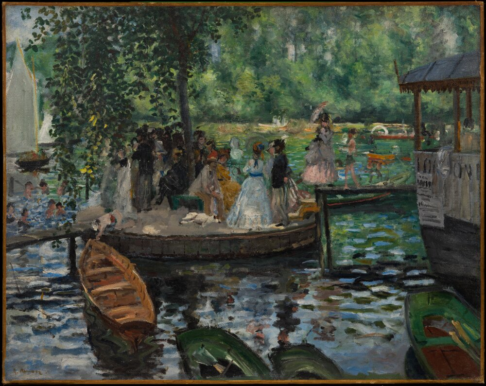 La Grenouillère di Pierre-Auguste Renoir