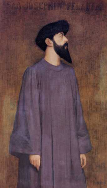 Ritratto di Joséphin Péladan dipinto da Alexandre Séon