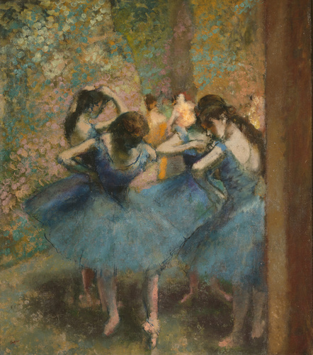 Danseuses bleues di Edgar Degas