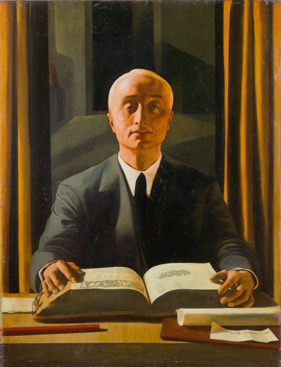 Ritratto di Riccardo Gualino di Felice Casorati