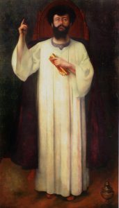 olio su tela, 242 x 112 cm. Nîmes, musée des Beaux-arts