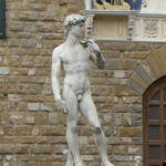 Copia del David di Michelangelo di Luigi Arrighetti