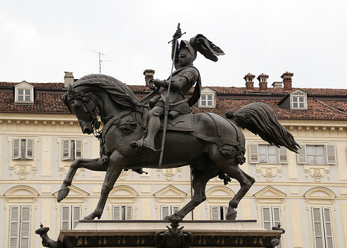 Monumento a Emanuele Filiberto di Savoia di Carlo Marocchetti