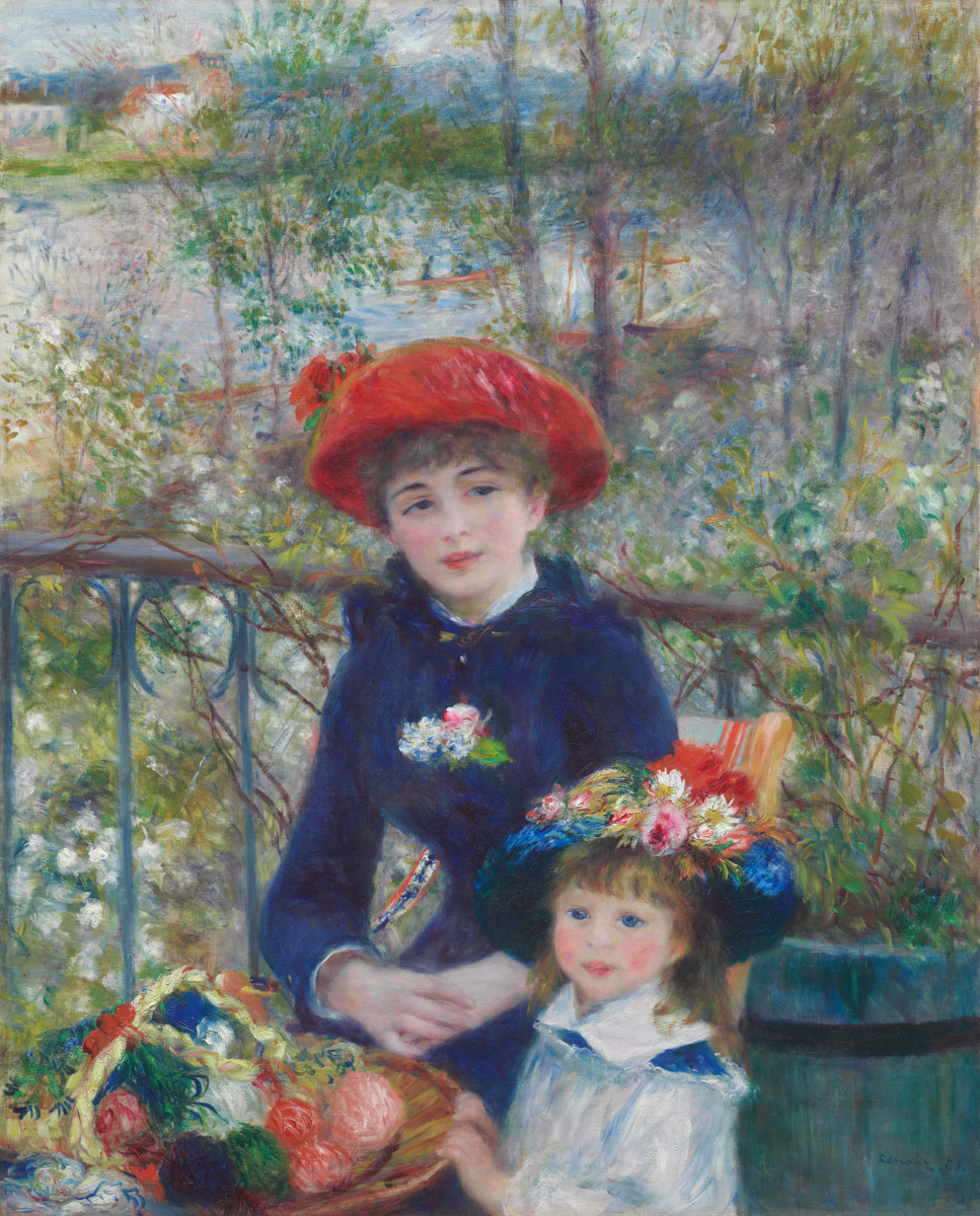 Due sorelle di Pierre-Auguste Renoir