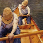 Canottieri sull'Yerres di Gustave Caillebotte