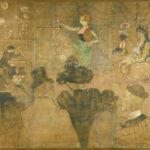 Pannello per il camerino della Goulue, alla Foire du Trone a Parigi di Henri Toulouse-Lautrec