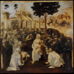 Adorazione dei magi di Leonardo da Vinci