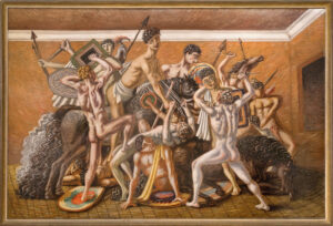 La scuola dei gladiatori: il combattimento di Giorgio de Chirico