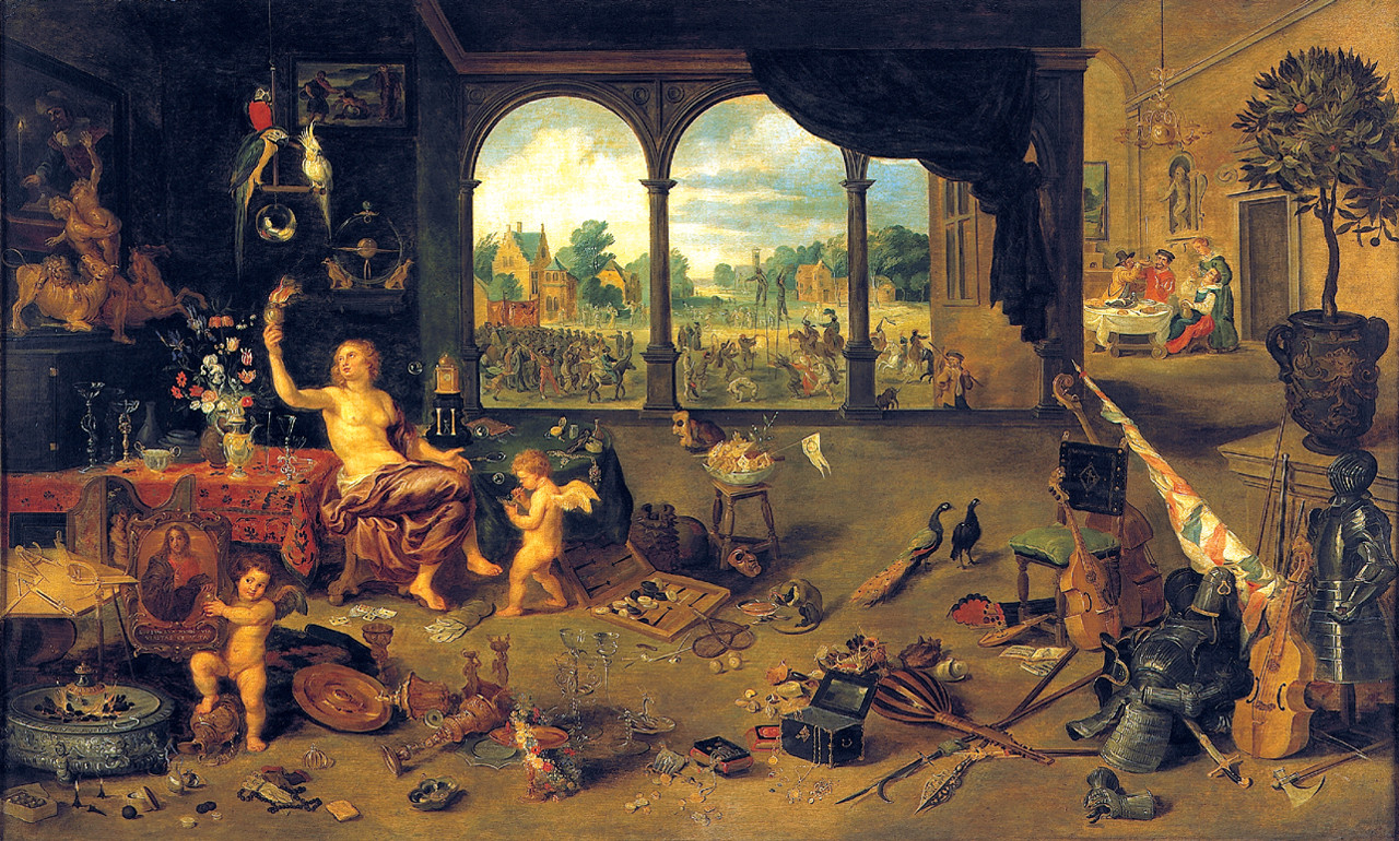La vanità della vita umana di Jan Brueghel II il Giovane