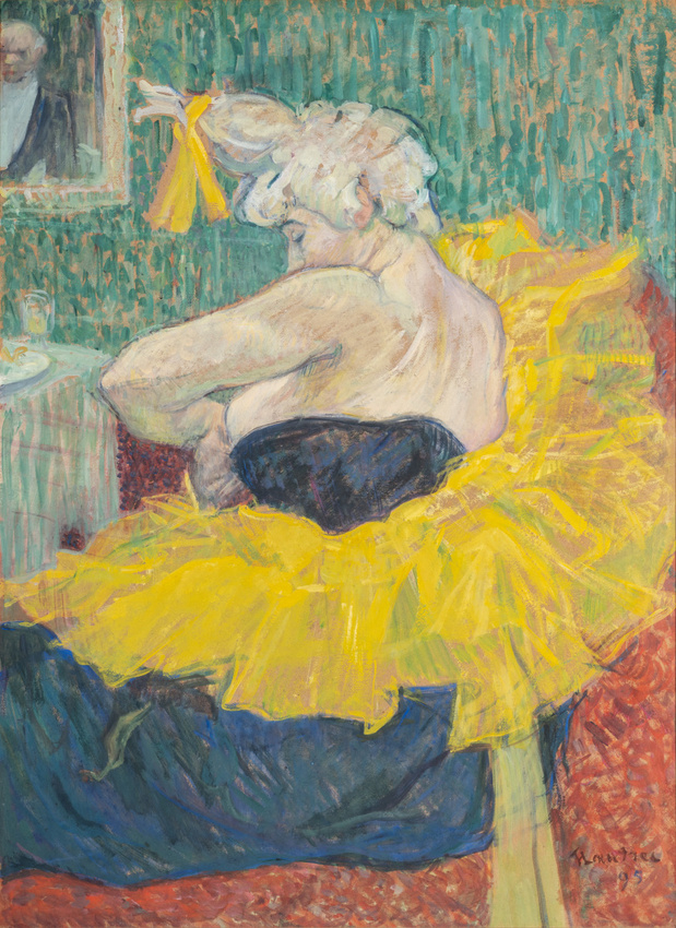 La clownessa Cha-u-Kao di Henri Toulouse-Lautrec