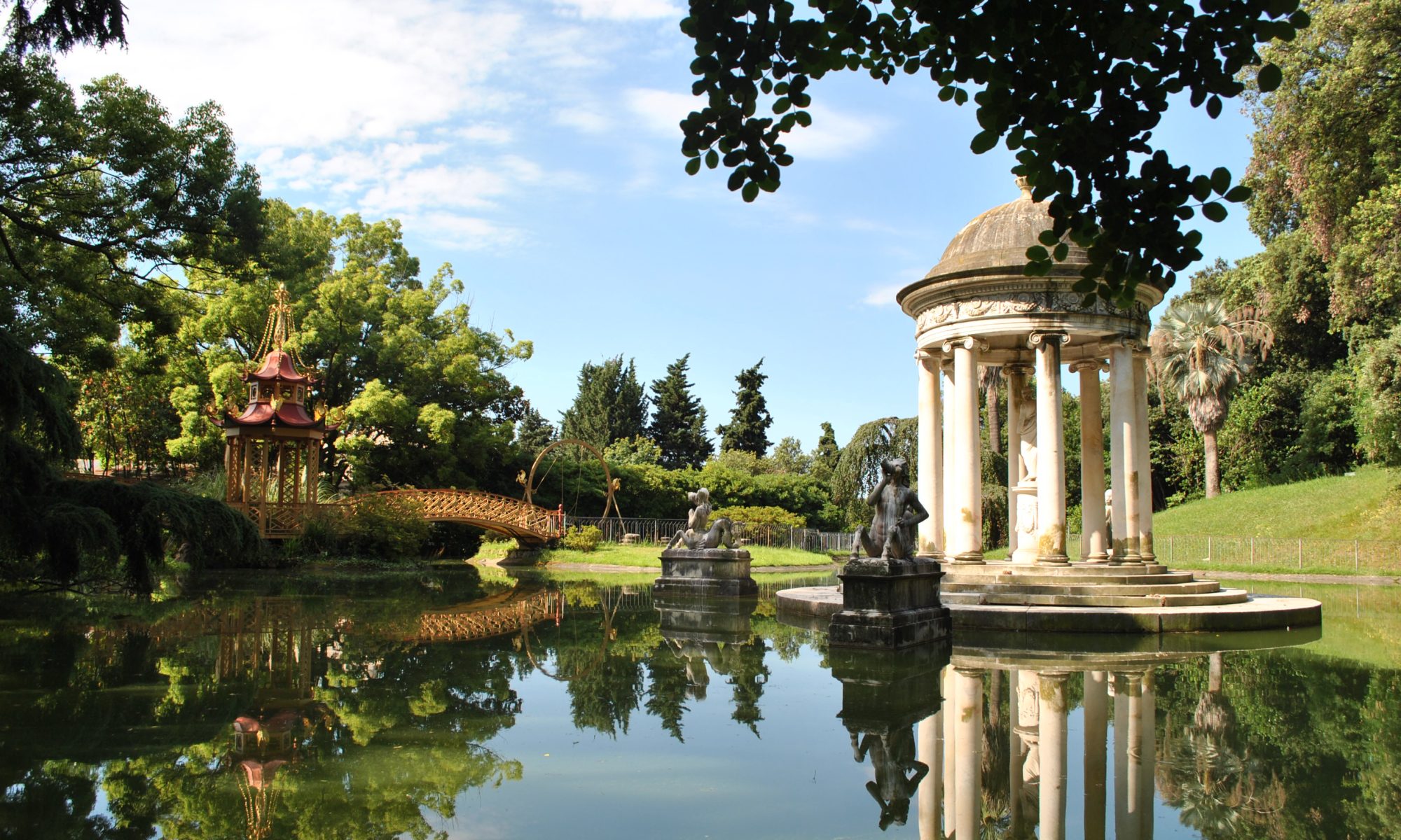 Il giardino di Villa Durazzo Pallavicini di Pegli, Genova